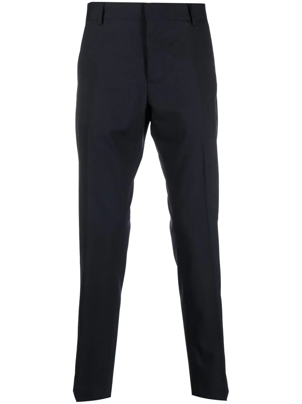 Daniele Alessandrini Slim-cut Tailored Trousers In Blau