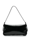BY FAR patent-leather shoulder bag - Black