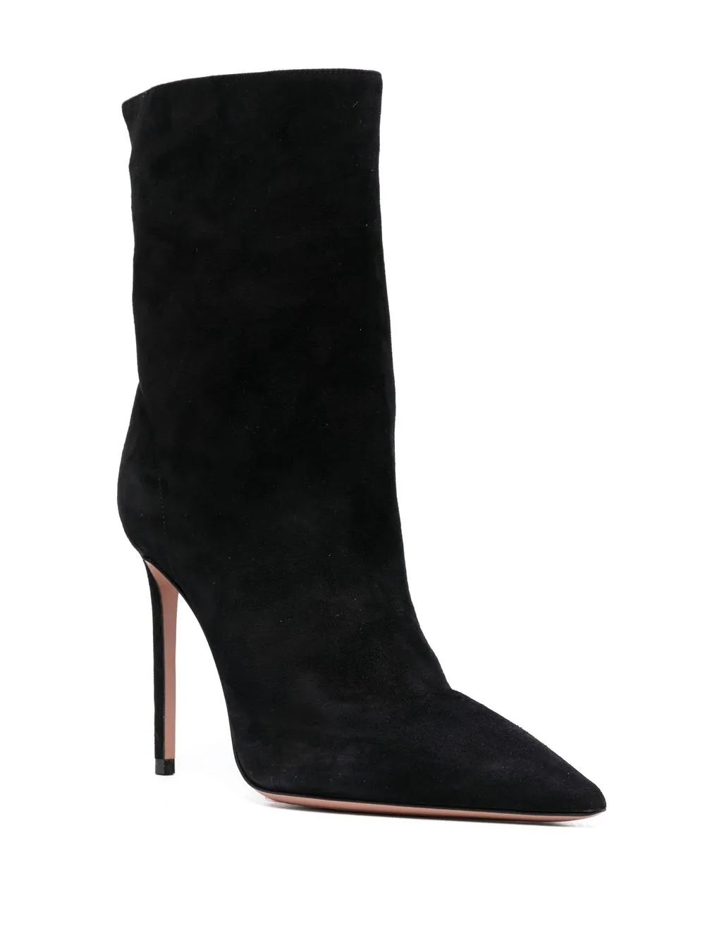 Aquazzura Enkellaarzen met puntige neus - Zwart