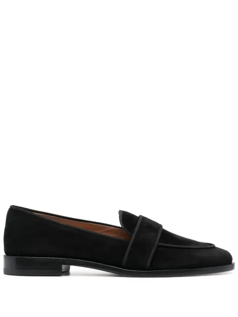 Aquazzura Martin suede loafers