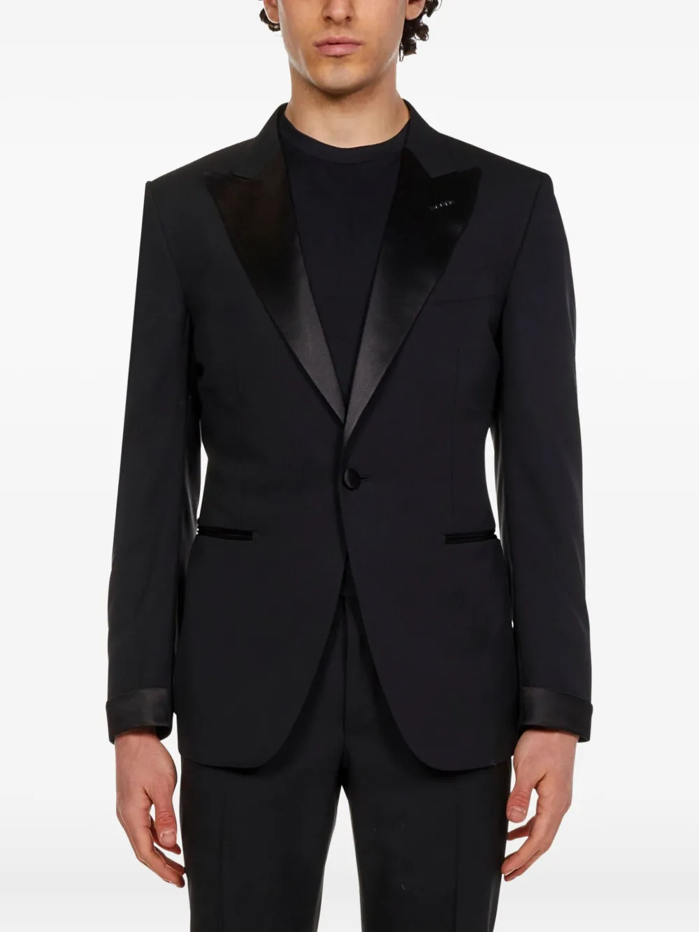 TOM FORD Wollen pantalon Zwart