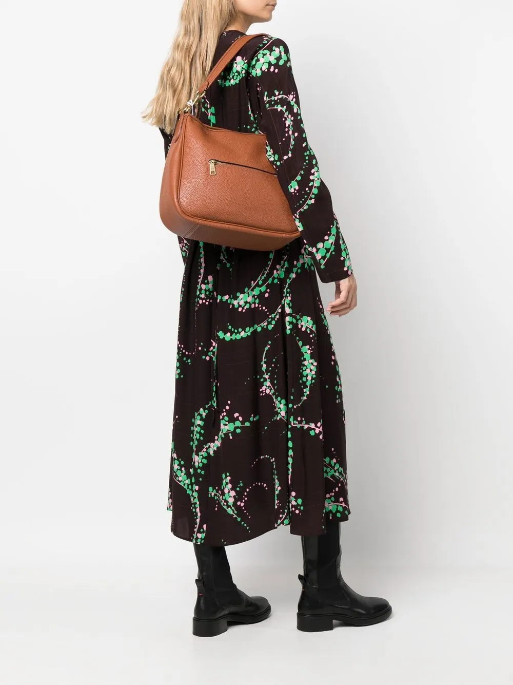 Coach Cary pebbledleather Shoulder Bag Farfetch