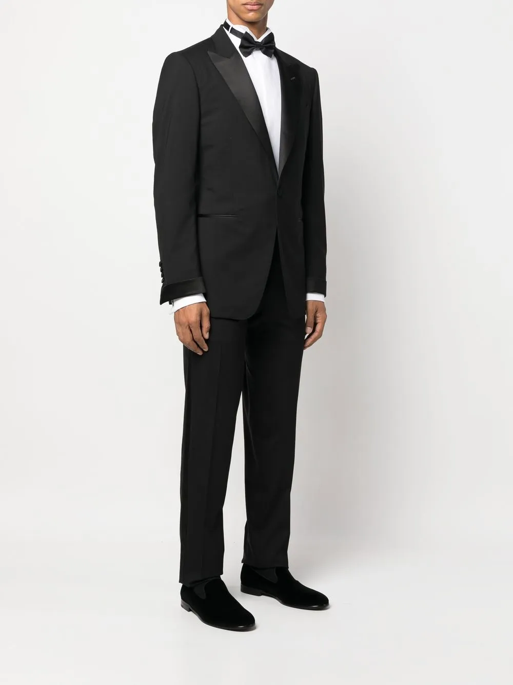 image 3 of tom ford 汤姆福特 真丝边饰塔士多西装套装