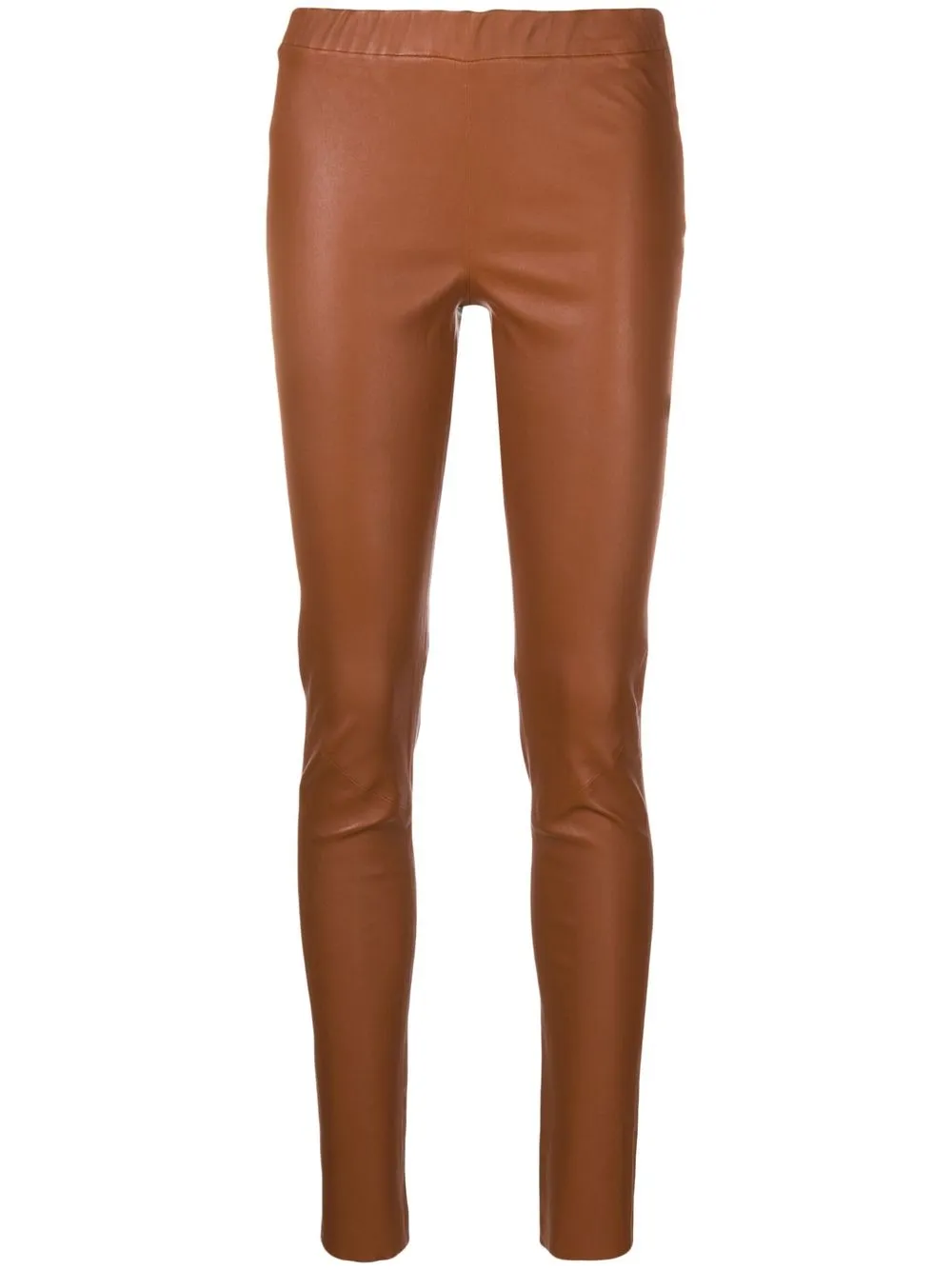 

Arma pantalones skinny con tiro medio - Marrón