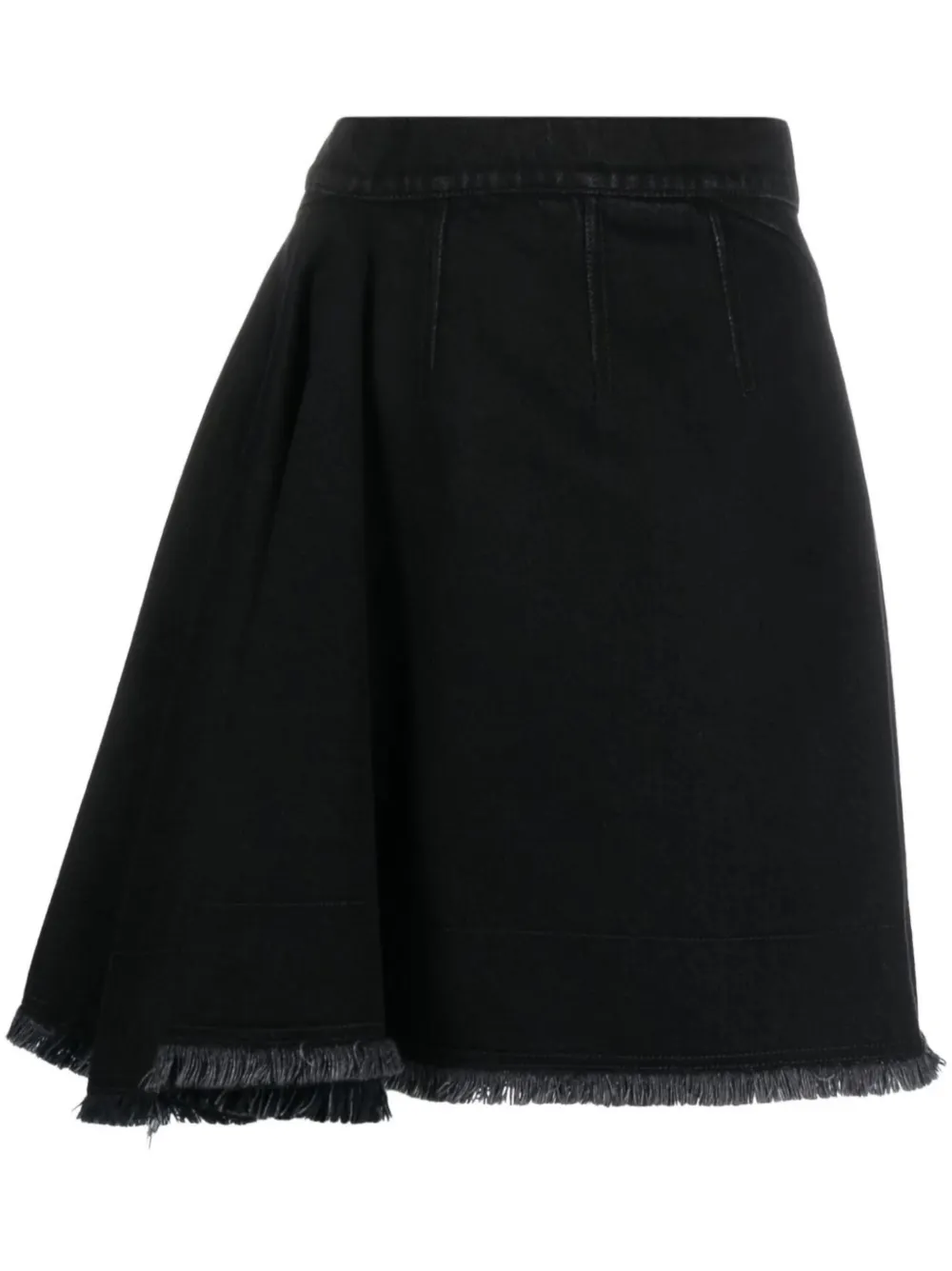 Alexander McQueen falda acampanada con cintura alta | negro | Image 1