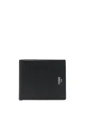 FENDI logo-jacquard wallet - Black