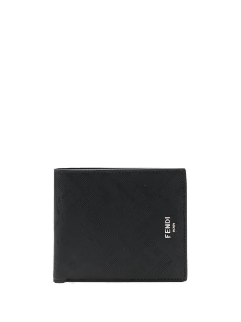 FENDI logo-jacquard wallet