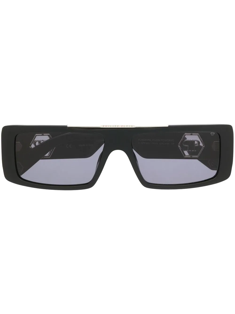 

Philipp Plein Eyewear lentes de sol con armazón cuadrada - Negro