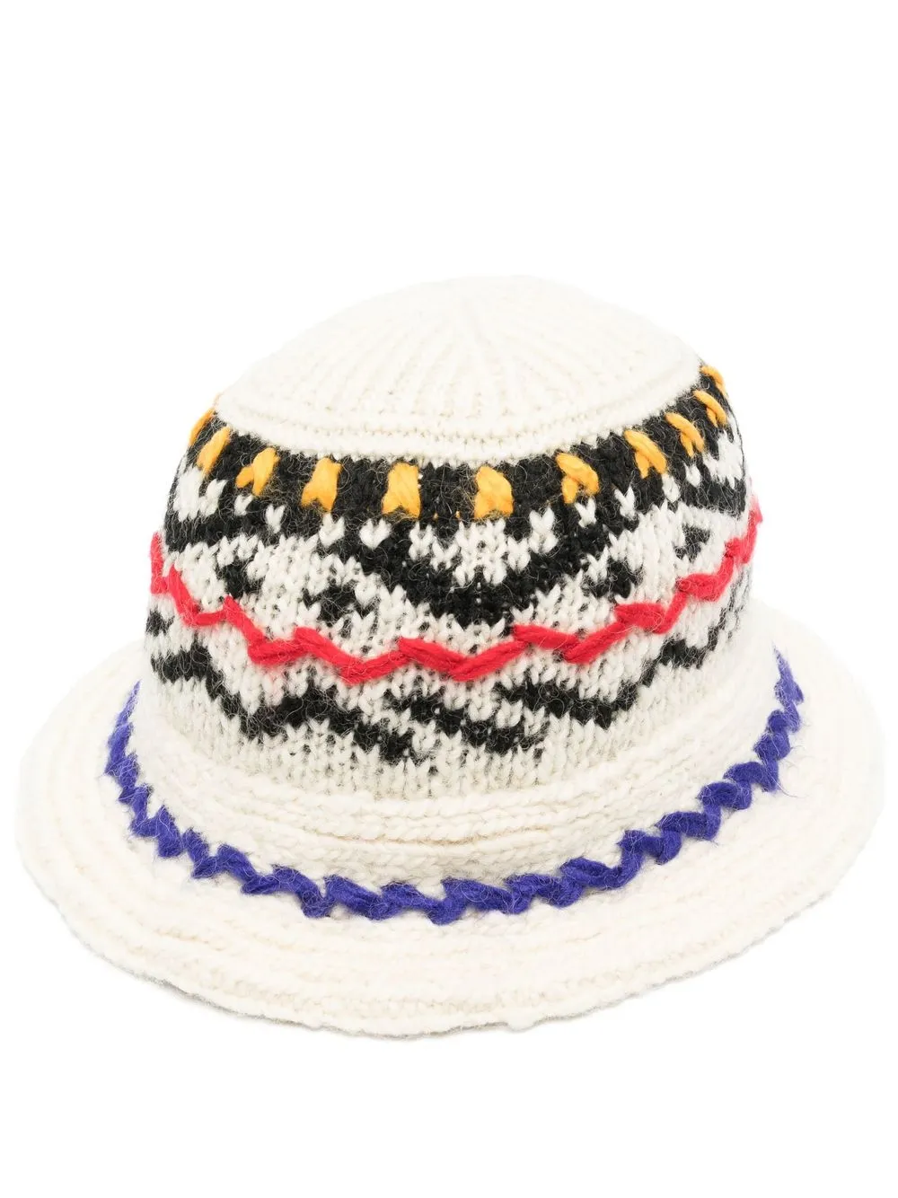 

Isabel Marant knitted bucket hat - Neutrals