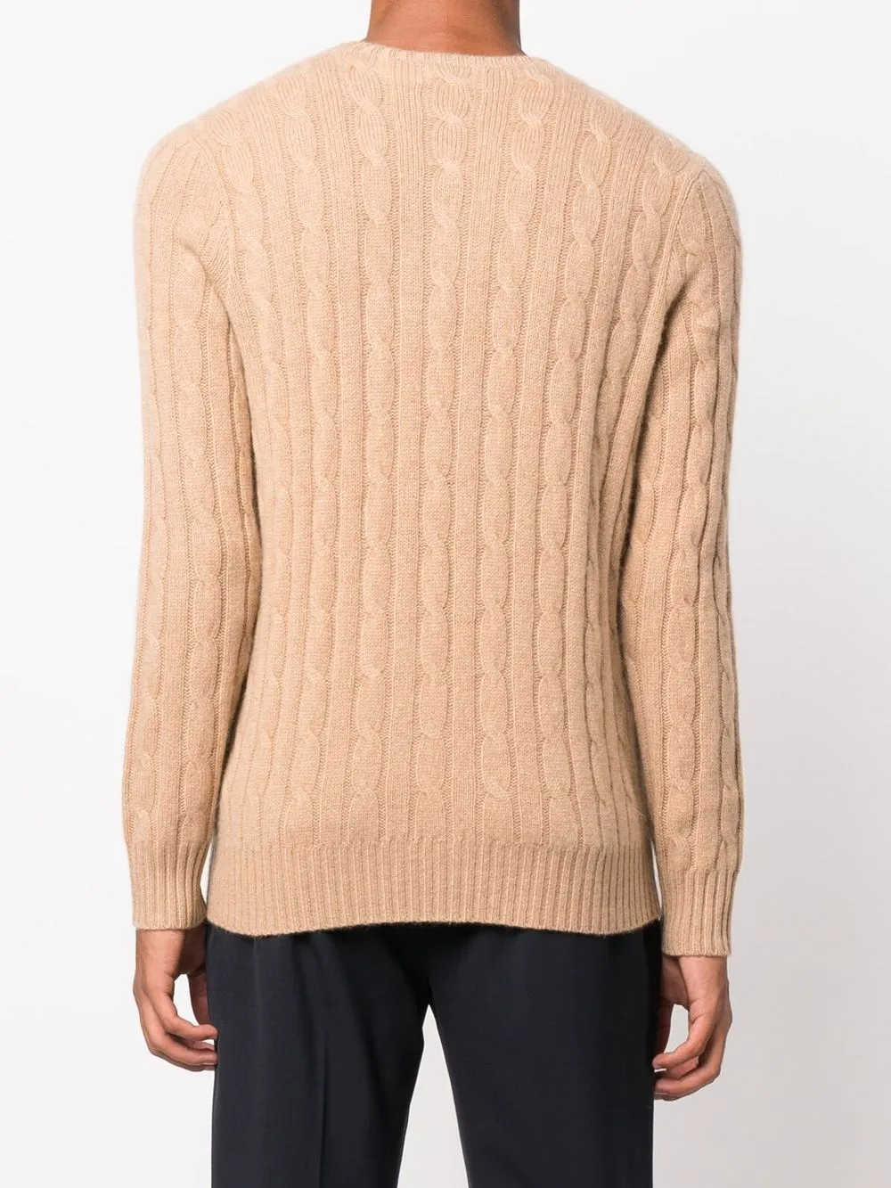 Mens cable knit top jumper ralph lauren