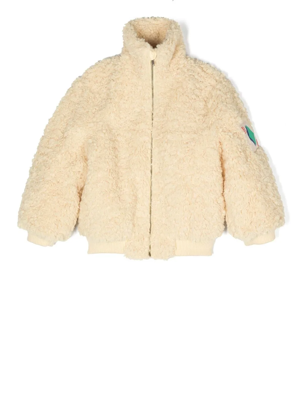 Bobo Choses shearling-effect zip-up Jacket - Farfetch