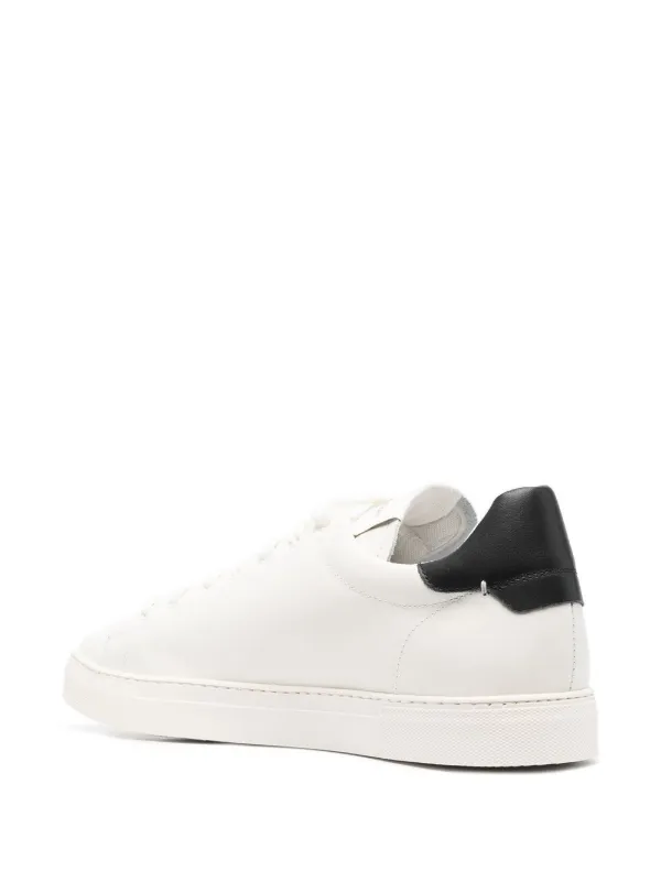 スニーカー Emporio Armani X3X187 XN850 LOGO-PRINT LACE-UP Sneakers EMPORIO ARMANI Logo Embossed Classic Cc Sneakers US M 6 - POIZON