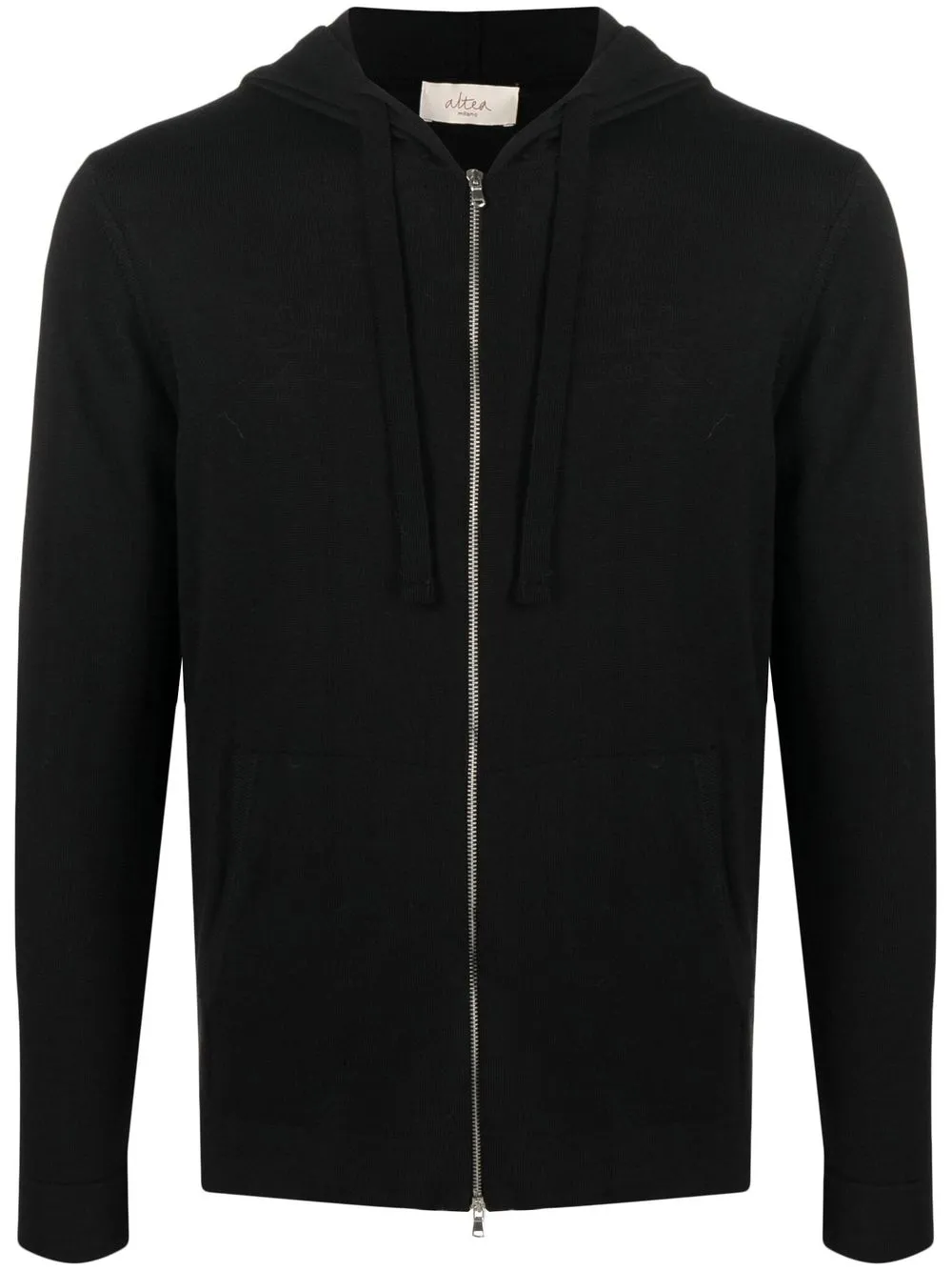 

Altea zip-up wool hoodie - Black