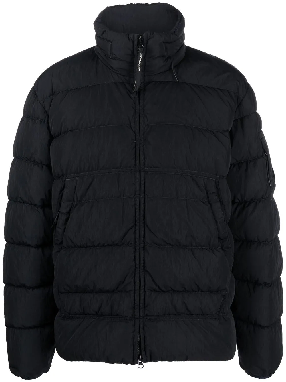 

C.P. Company Lens-detail down puffer jacket - Blue