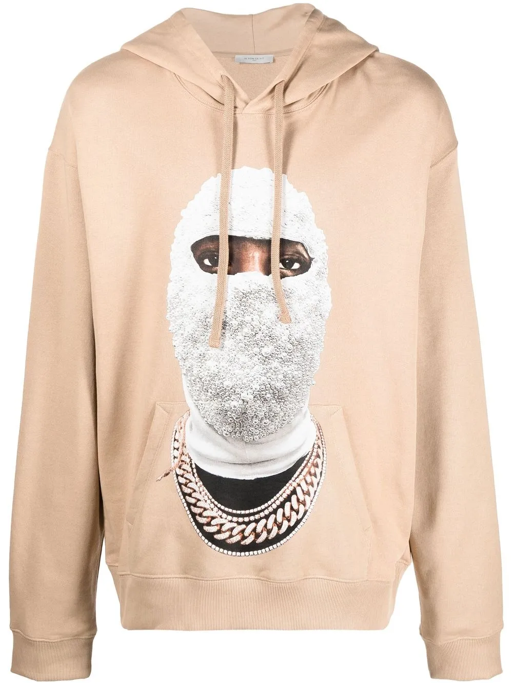 

Ih Nom Uh Nit hoodie Future Mask con cordones - Neutro