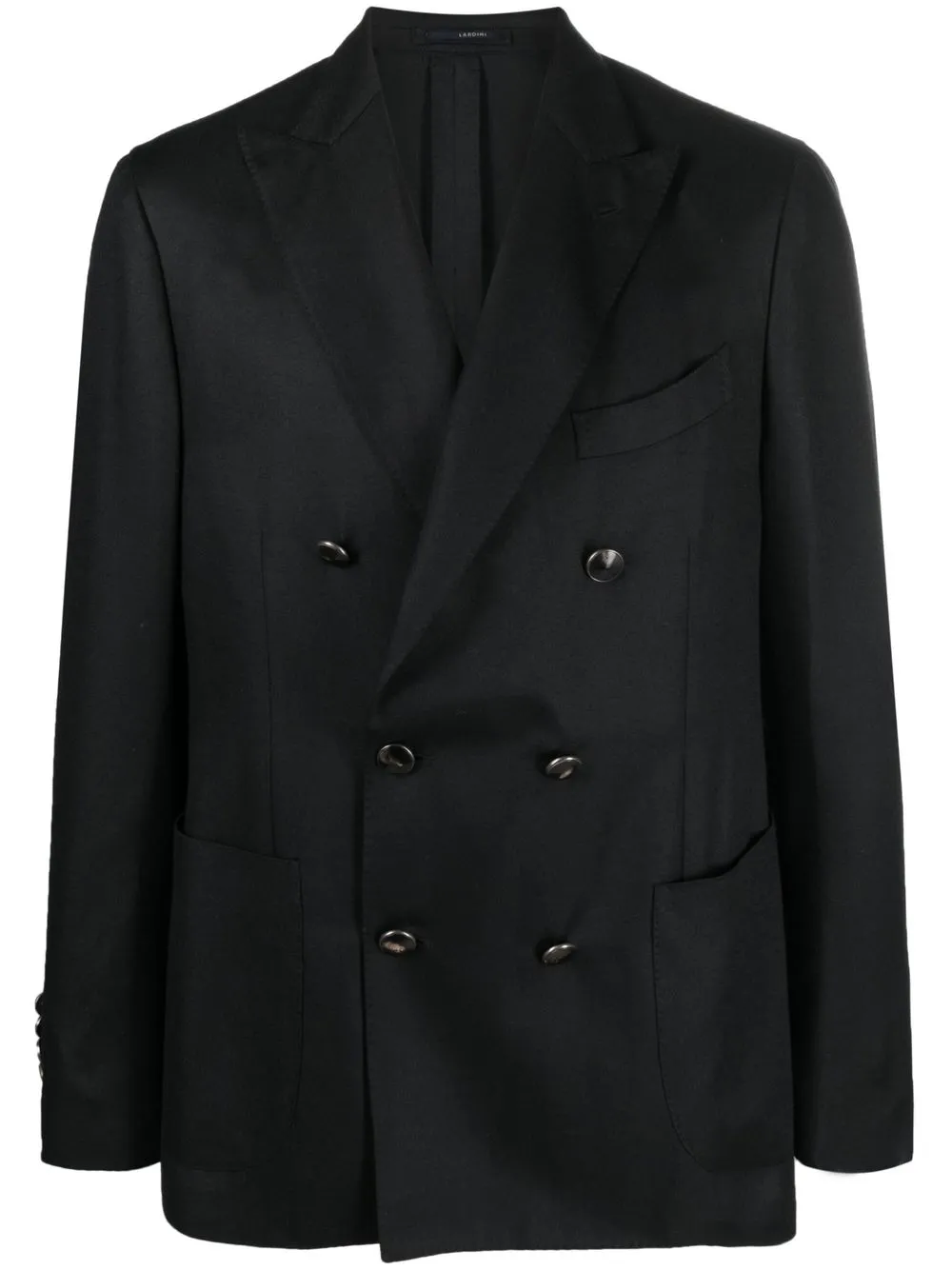 

Lardini blazer de vestir con doble botonadura - Negro