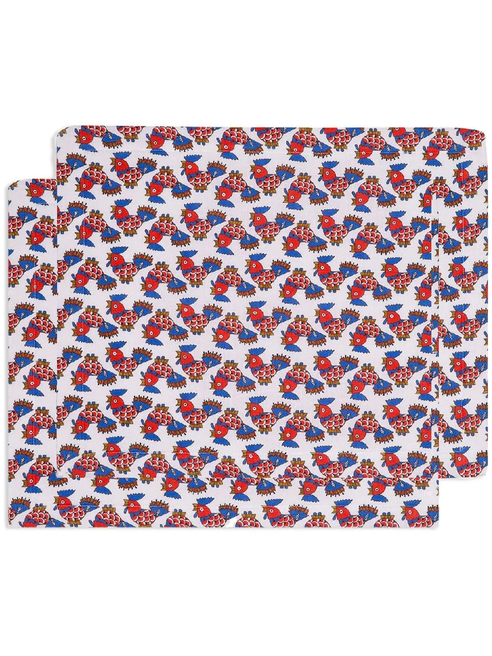 La DoubleJ all-over print tablemat set | White | Image 1