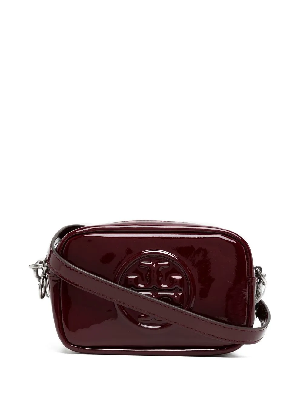 

Tory Burch bolsa crossbody Perry Bombé Patent - Rojo