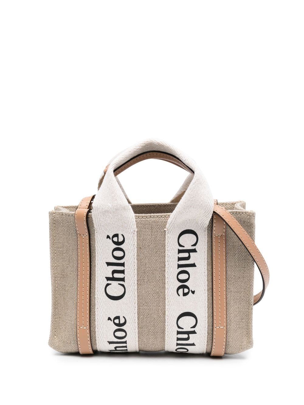 Chloé logo-trim Tote Bag - Farfetch