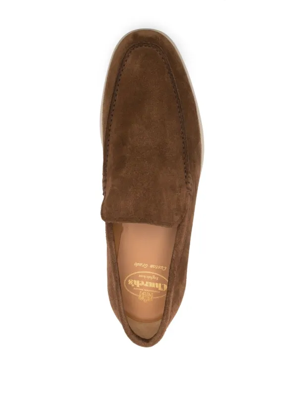 Suede slip 2024 on men