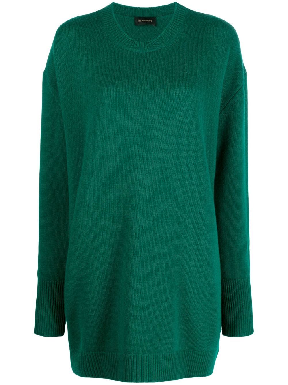 

THE ANDAMANE knitted jumper dress - Green