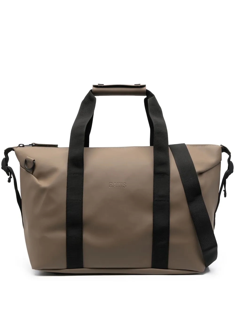 

Rains logo-embossed holdall bag - Brown