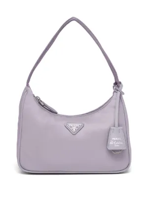 White prada mini discount bag