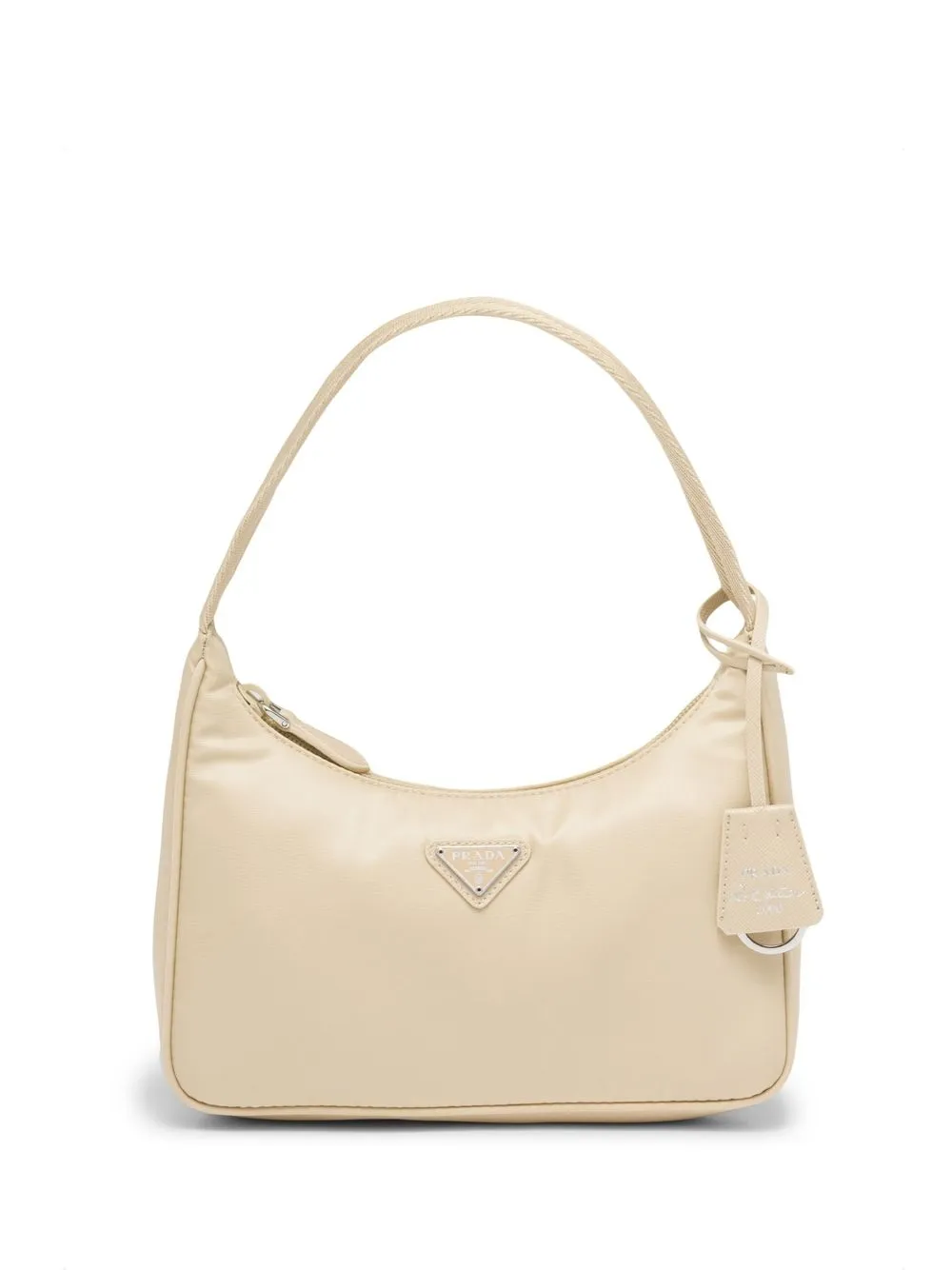 Prada mini sac à plaque logo - Tons neutres Top Merken Winkel