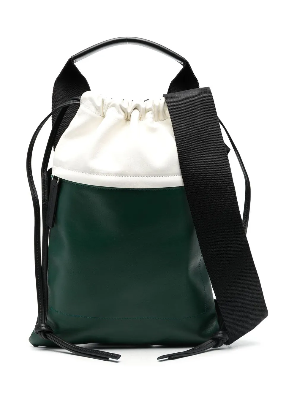 

Plan C tri-colour drawstring toe bag - Green