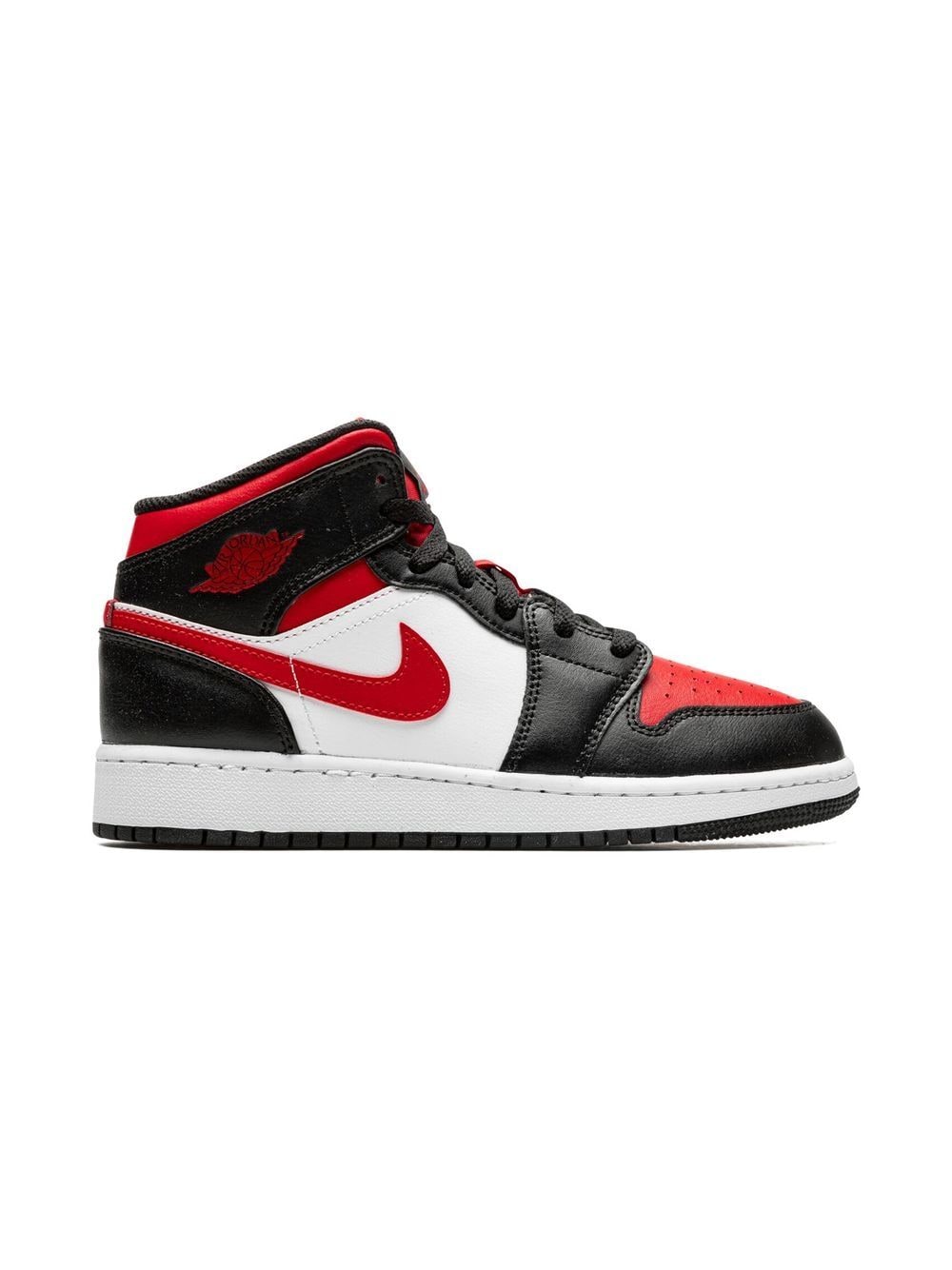 Jordan Kids Air Jordan 1 Mid sneakers - Zwart