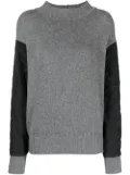 Lorena Antoniazzi crew-neck pullover jumper - Grey