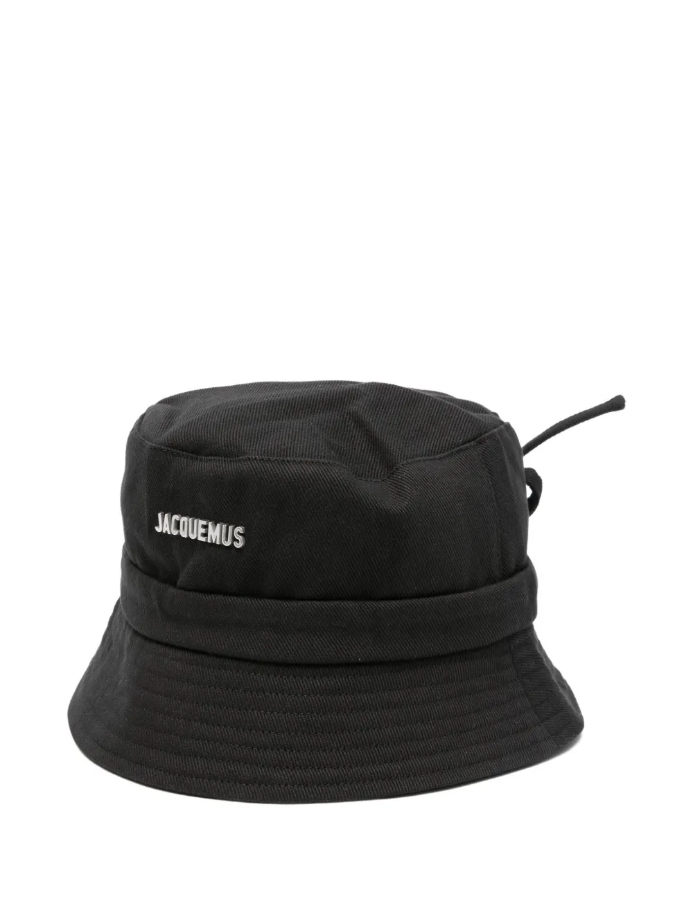 Jacquemus Le Bob Gadjo バケットハット - ブラック Jacquemus Le Bob Gadjo バケットハット - ブラック