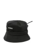 Jacquemus Le Bob Gadjo bucket hat - Black