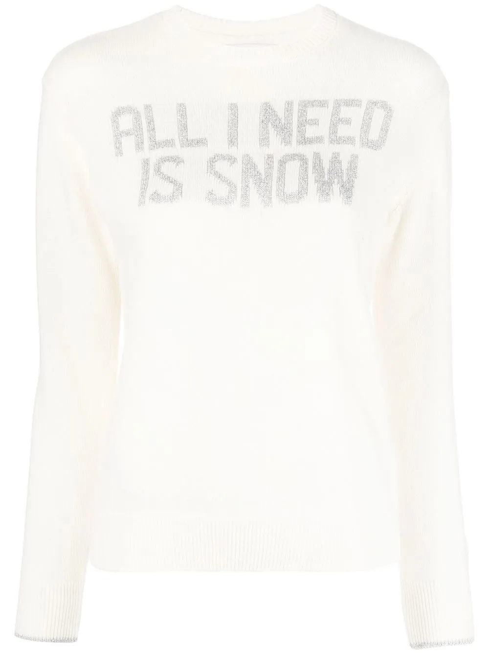 

MC2 Saint Barth suéter Need Snow tejido en intarsia - Blanco
