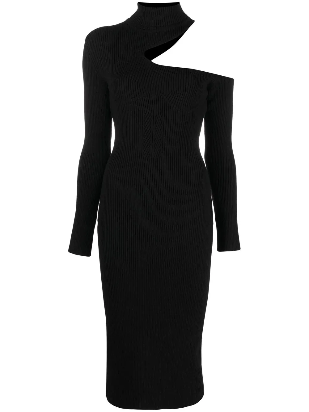 

TOM FORD cut-out jumper dress - Black
