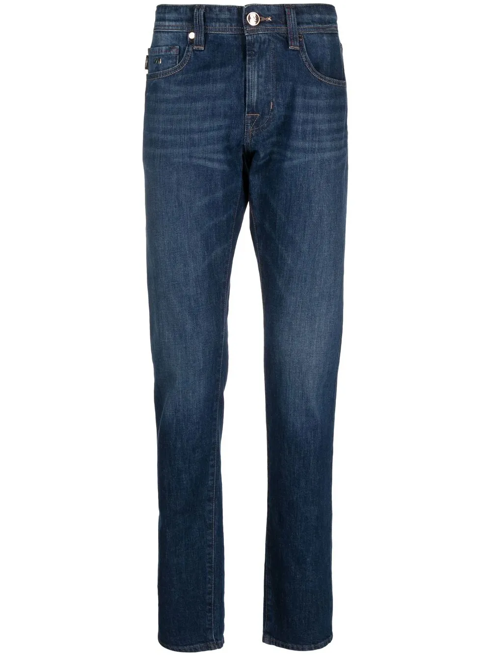 

Sartoria Tramarossa jeans slim con tiro medio - Azul