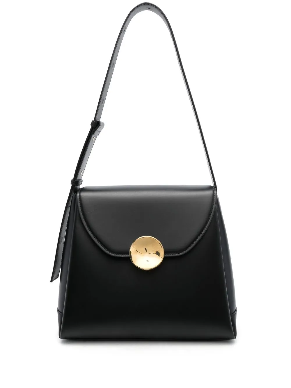 

Jil Sander bolsa de hombro con asa - Negro