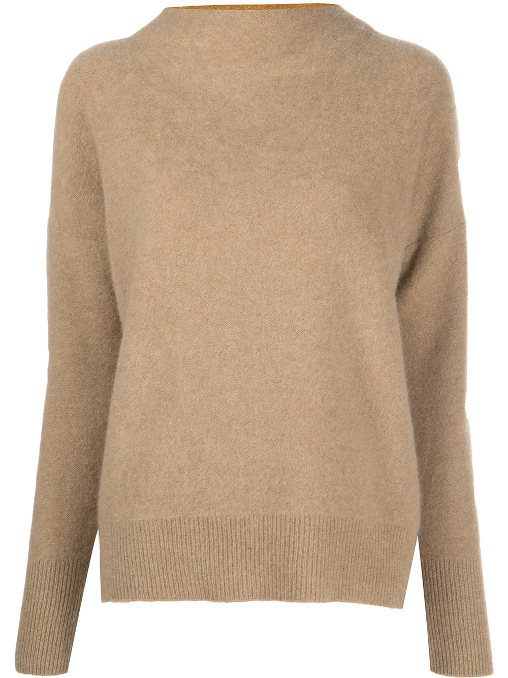 

Vince mock-neck cashmere jumper - Neutrals