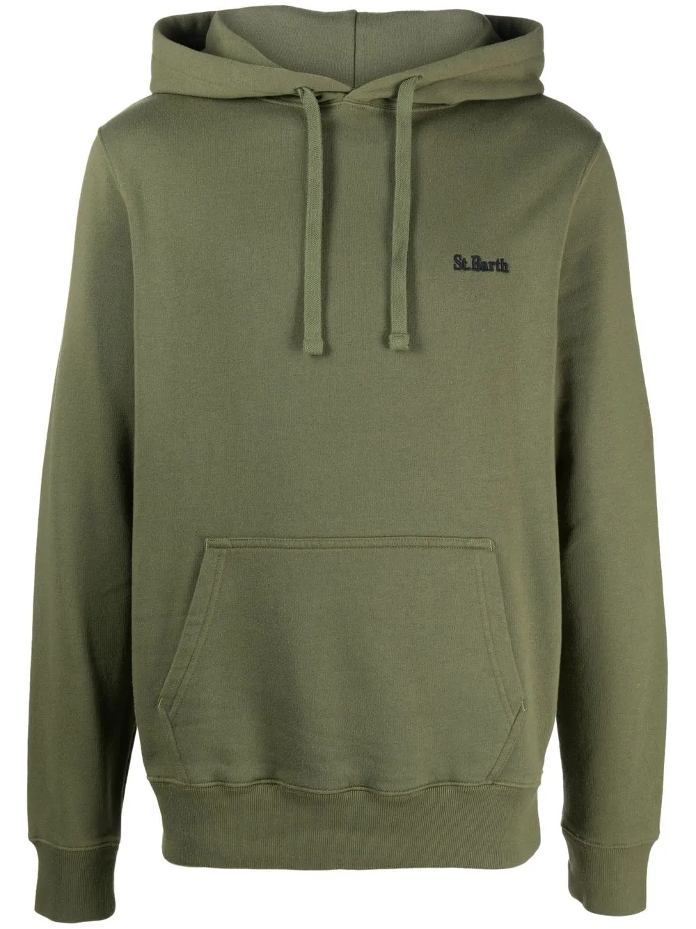 

MC2 Saint Barth Tribeca logo-embroidered hoodie - Green