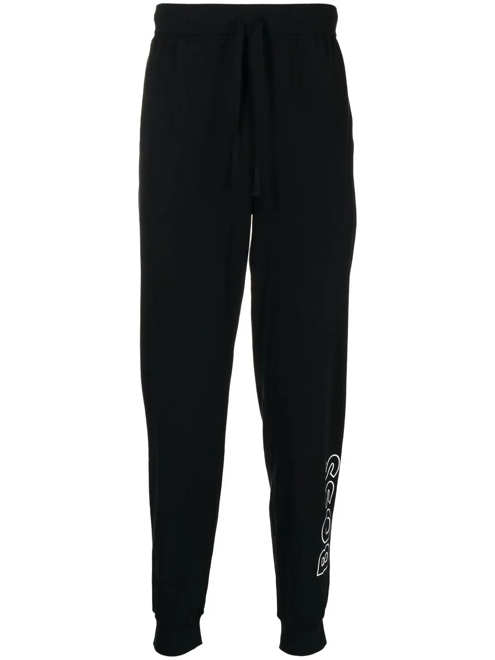 

BOSS logo-print track pants - Black