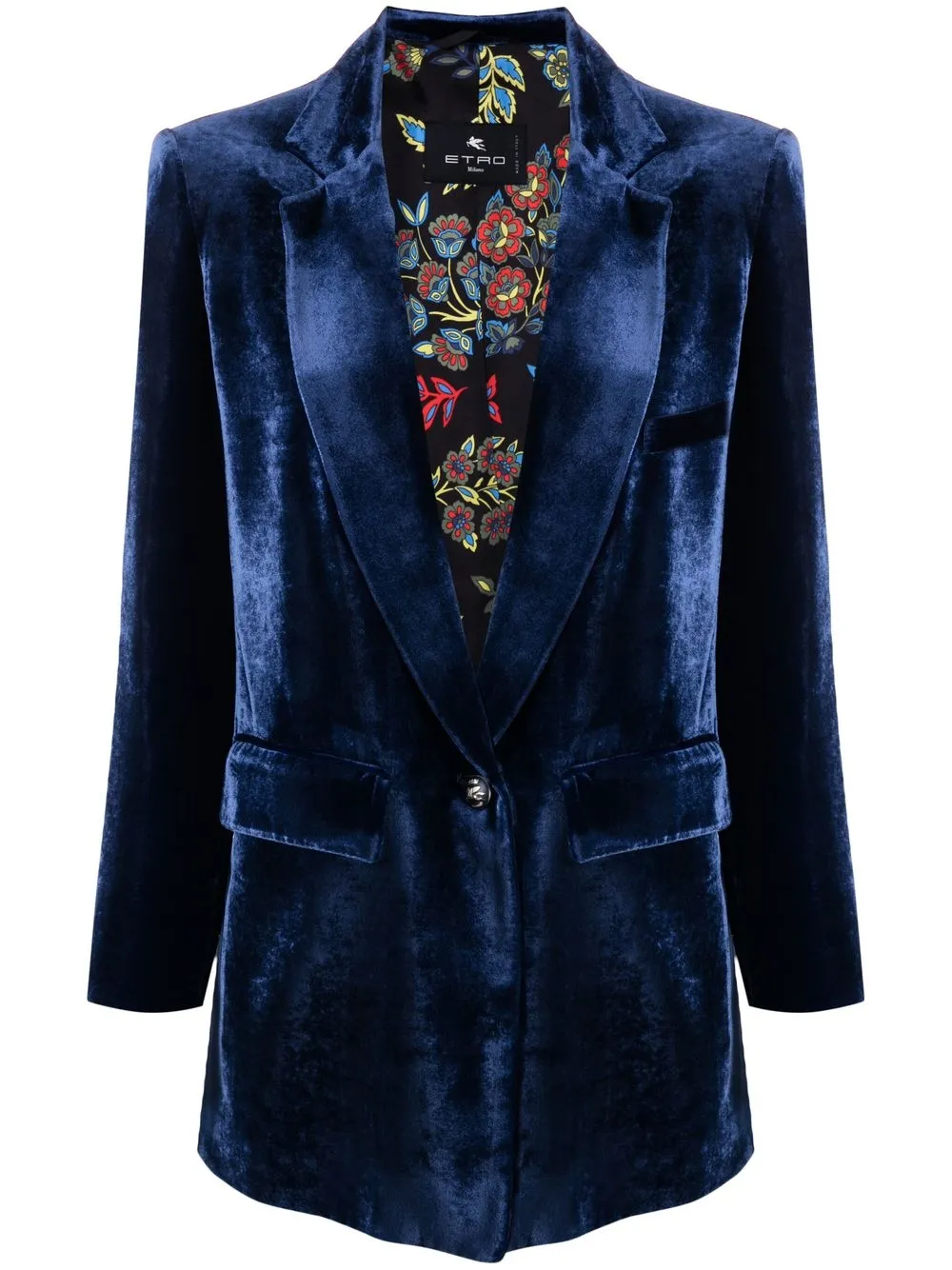 

ETRO blazer con botones - Azul