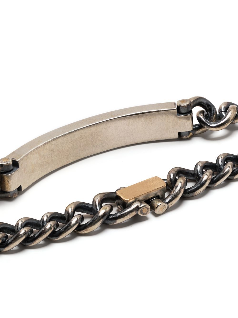 Hum Sterling Silver ID Bracelet - Farfetch