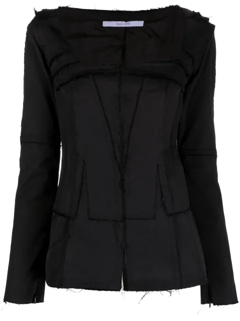 Talia Byre square-neck jacket 
