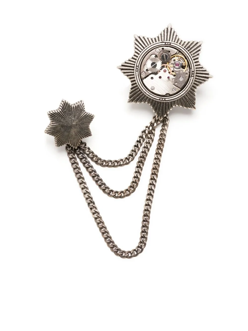 

Tateossian Star detail brooch - Silver
