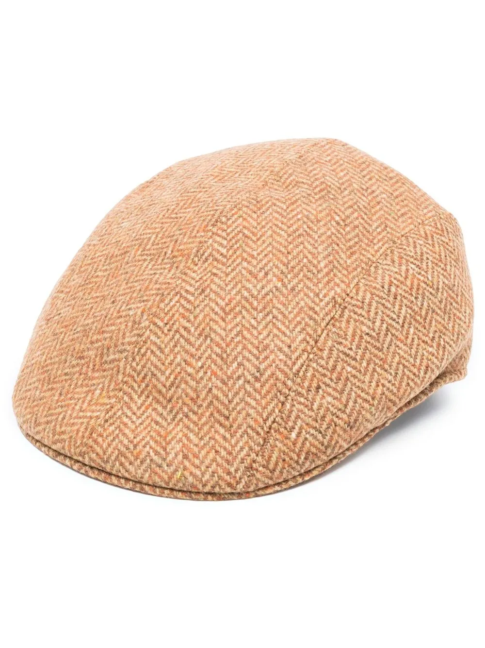 

Altea chevron-pattern flat cap - Brown