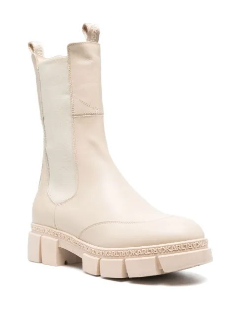 Karl Lagerfeld 50mm chunky Chelsea boots KL43280 - 1