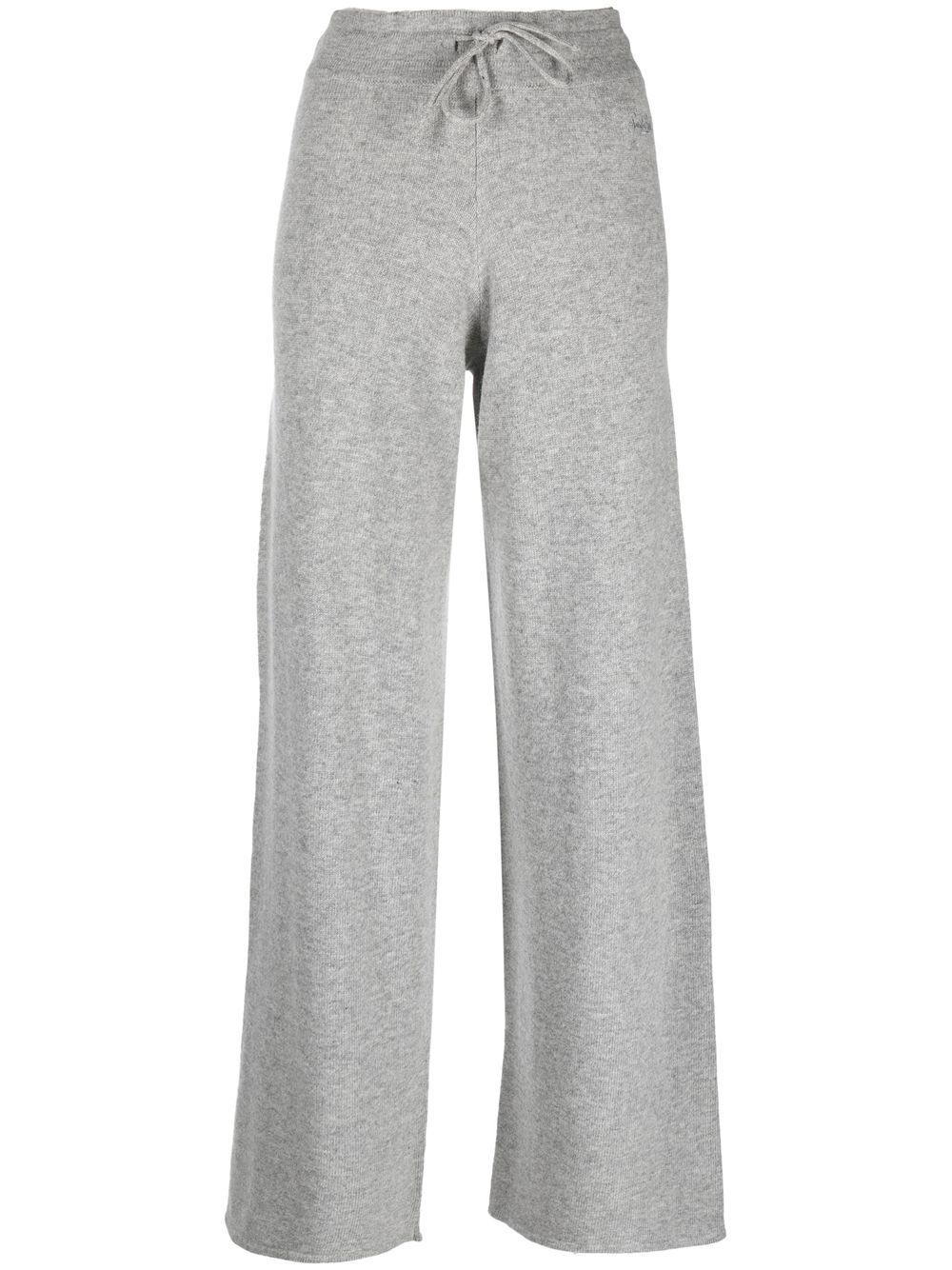 

MC2 Saint Barth wool-cashmere blend track pants - Grey