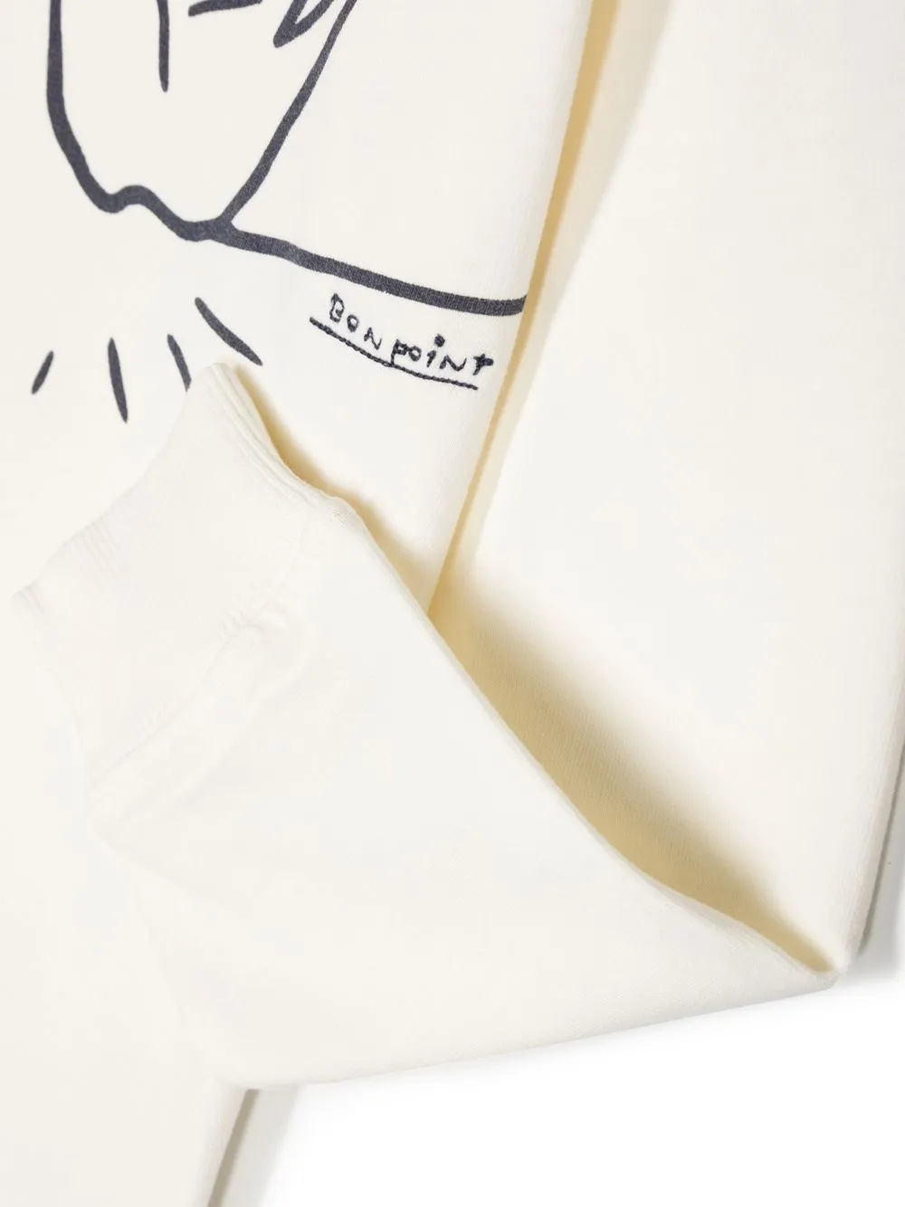  Bonpoint High-five Cotton T-shirt - Neutrals 