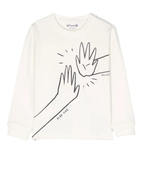 Bonpoint high-five cotton T-shirt