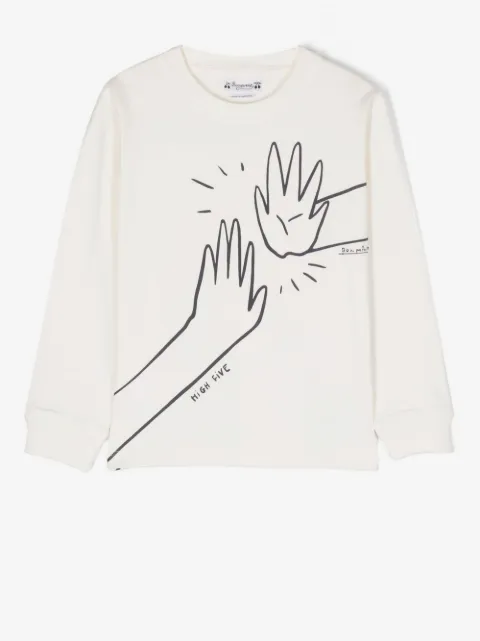 Bonpoint high-five cotton T-shirt